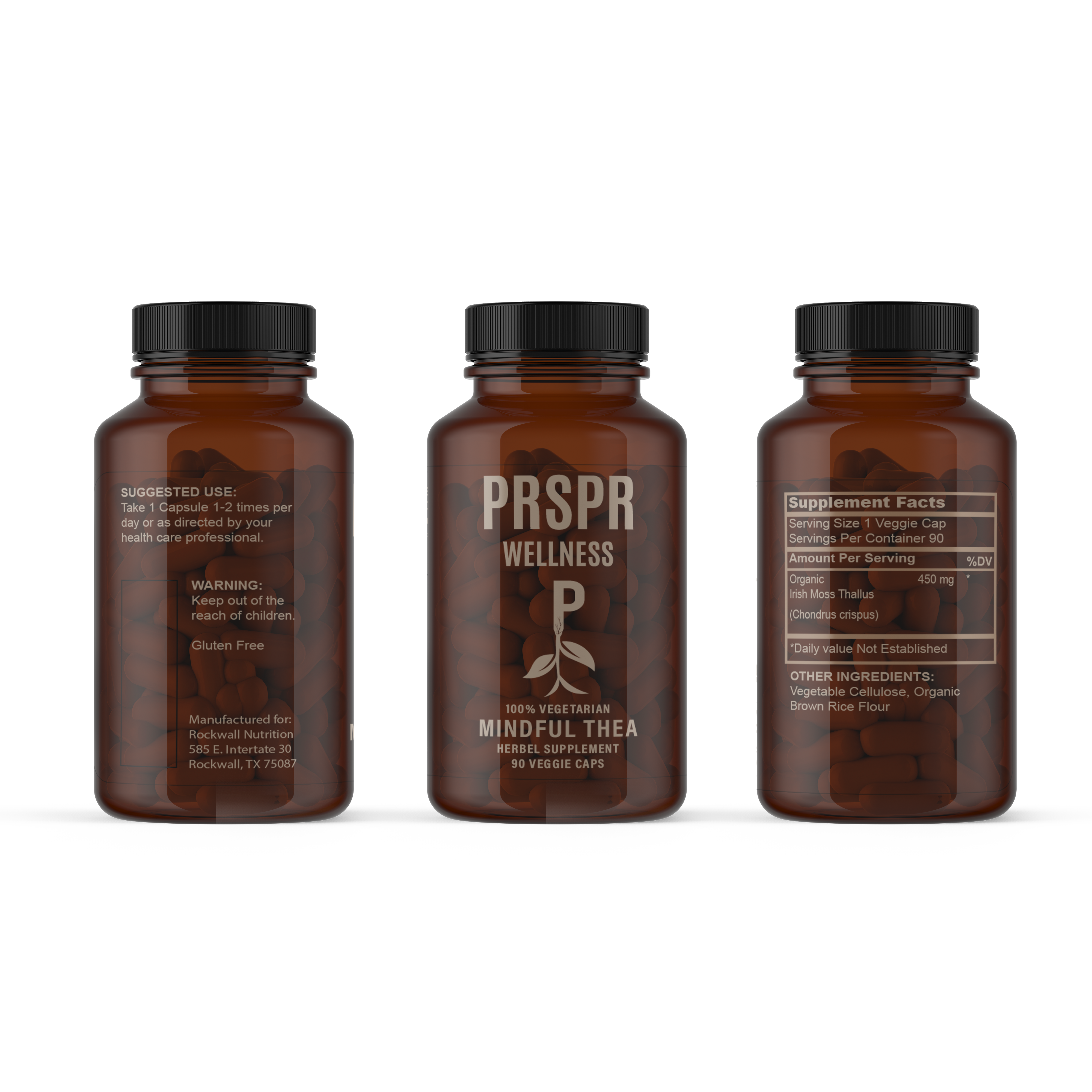 Three brown bottles of methyl B complex dietary supplement.